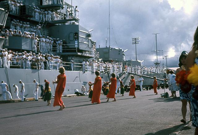 S19640409002.JPG - TRADITIONAL HAWAIIAN WELCOME