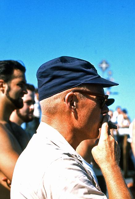 S19651002025.JPG - CAPT GOODFELLOWENJOYING HIS CIGAR